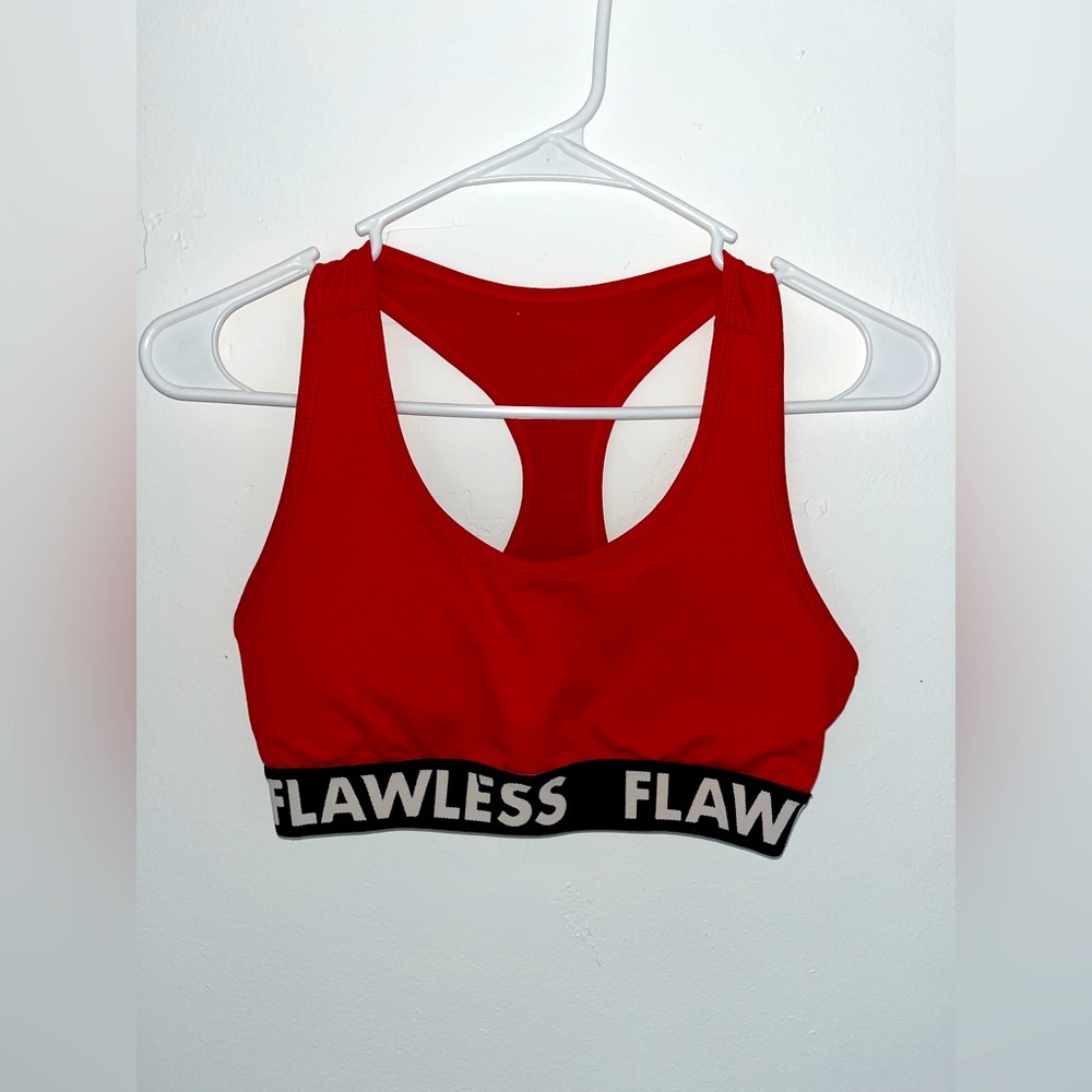 Red Sports Bra